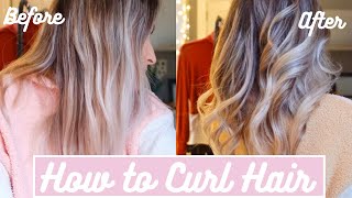 Quick & Easy Way to Curl your Hair without Products | Hot Professional Tool Curling Iron by ema 71 views 2 years ago 11 minutes, 37 seconds