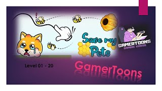 Save my Pets, casual puzzle game, Crazygames  #gaming #crazygamer #cat #2023 #new #save screenshot 5