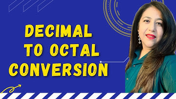 Decimal to Octal Conversion/ Number System/ Data Representation/ Computer Architecture #bca #btech