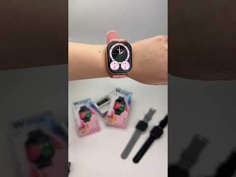 Смарт-годинник HK26 (Black) 2.04" AMOLED — стильний розумний годинник із дзвінками, пульсометром і голосовим помічником, видео 1