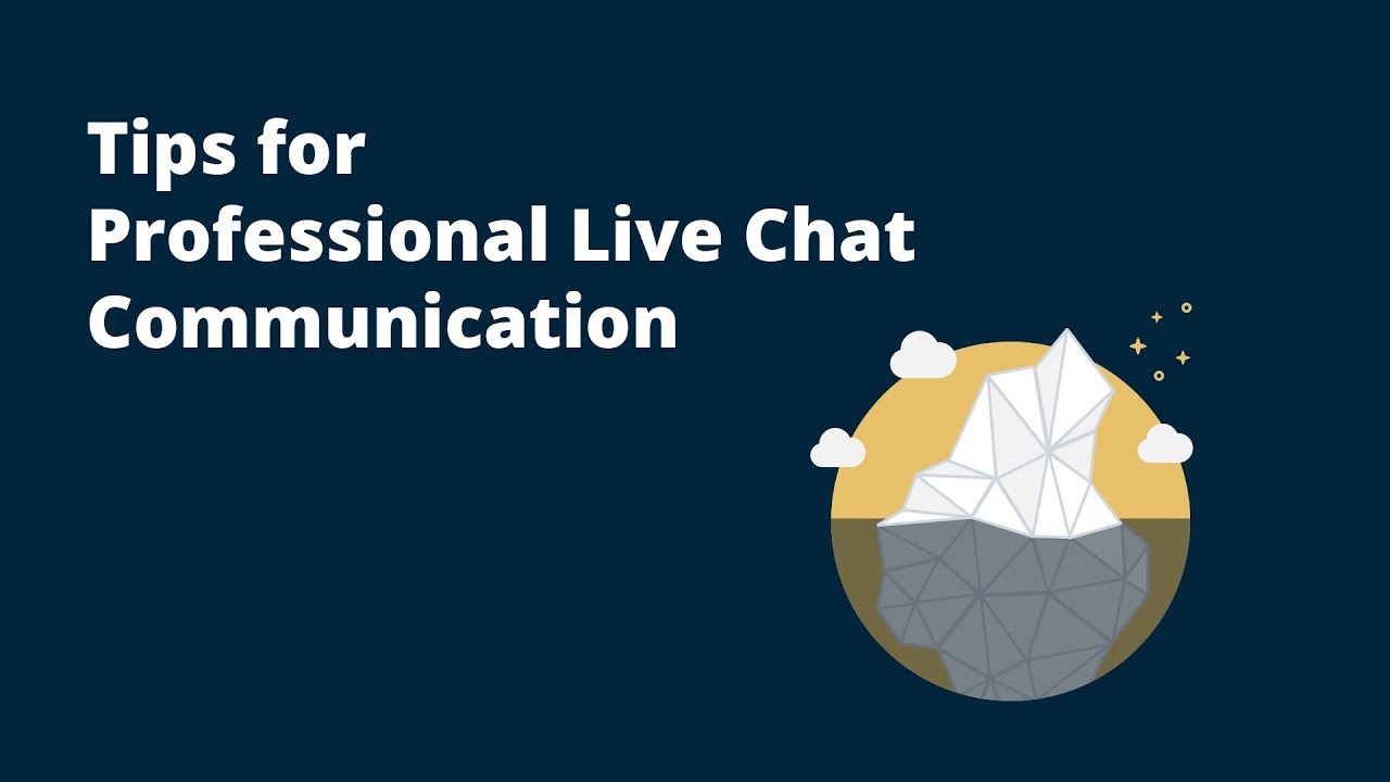 Chat communication live The Pros