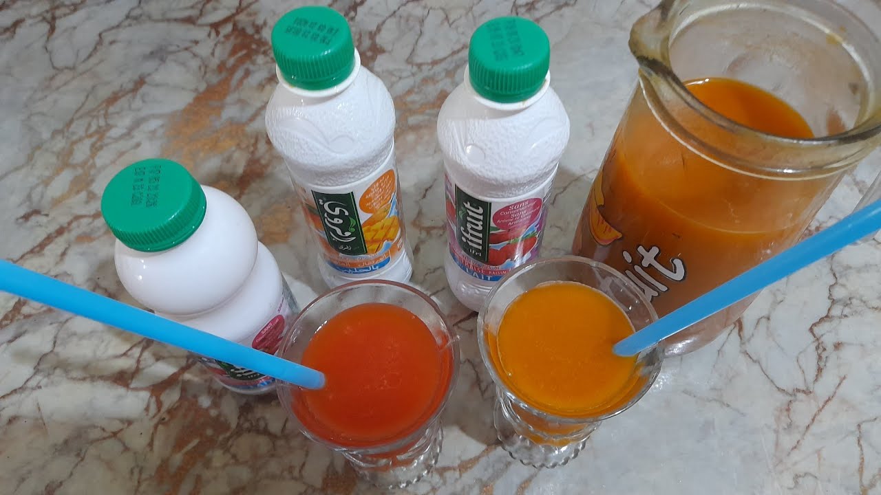 مانيش مصدقة وأخيرا اخدمت العصير اللي هبل أولادنا :عصير القارورات/ما تزيدوش تشروه يجيكم خير من المشري