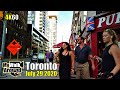 Midtown Toronto walk from Davisville Subway Station to Yonge and Eglinton & beyond (4k Toronto walk)