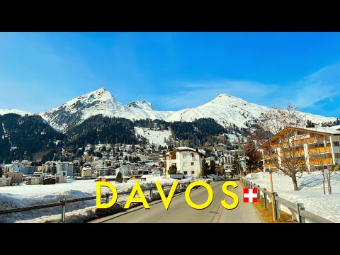 Davos, Switzerland 4K - The largest resort in the Alps!