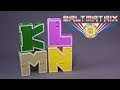 Mech clan transforming english letters  k l m n