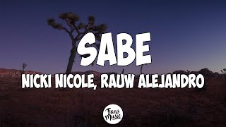 Nicki Nicole, Rauw Alejandro - Sabe (Letra/Lyrics) Resimi