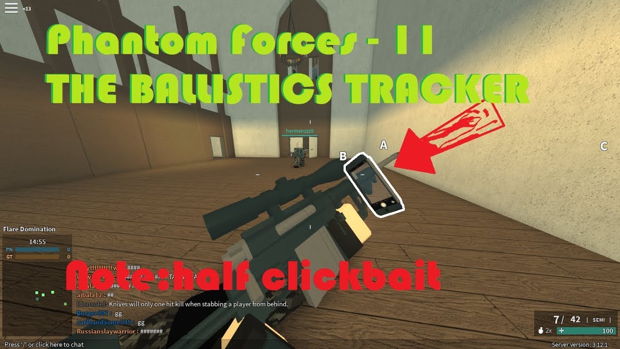 Phantom Forces Ep 11 Ballistics Tracker Roblox Youtube - phantom forces ep 11 ballistics tracker roblox