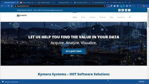 Kymera Systems InfluxDB Module Quick Start Video