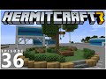 HermitCraft 7 E36 - LANDSCAPING, TRADING & CLOSE CALLS