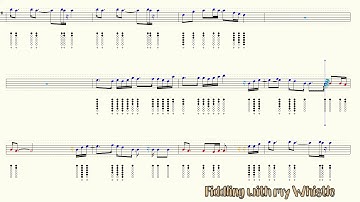 Paradise - Coldplay - Tin Whistle - Play Along Tab Tutorial
