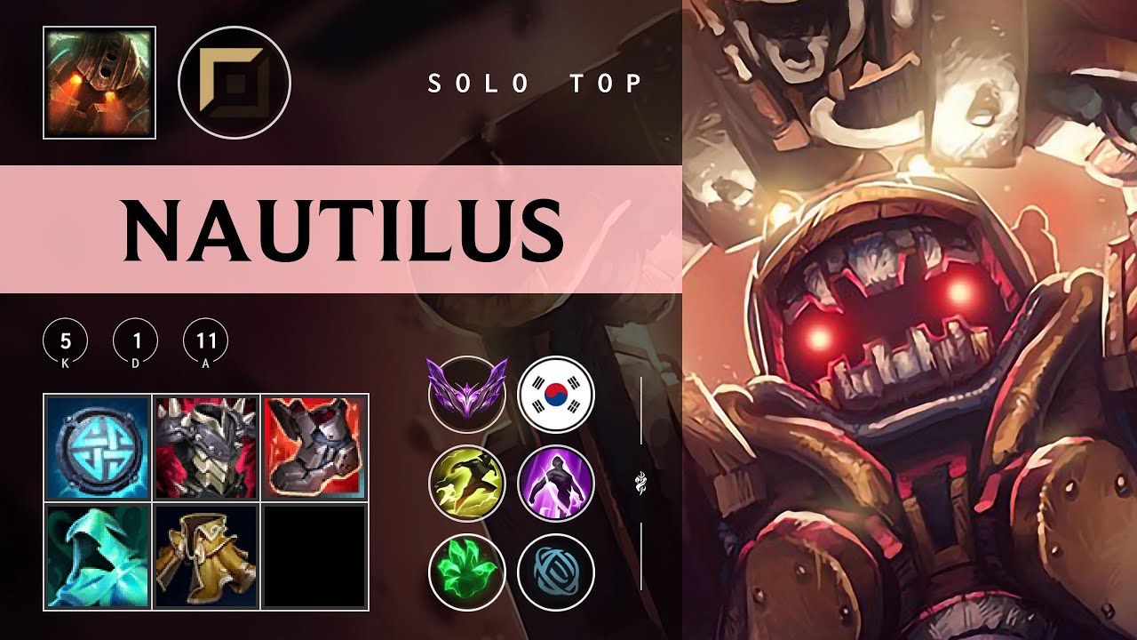 Nautilus Top vs Ambessa - KR Master Patch 25.24