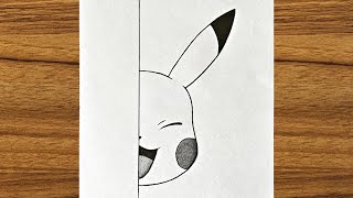 How to draw Pikachu || Beginners drawing tutorials step by step || Pencil drawing step by step