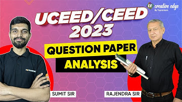 UCCED 2023 Paper Solution | UCEED/CEED 2023 Live Paper Solving | CEED 2023 Exam Difficulty Level