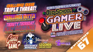 Old School Gamer LIVE EP 67 - Retro Gaming Night! ARE YOU READY??!?!