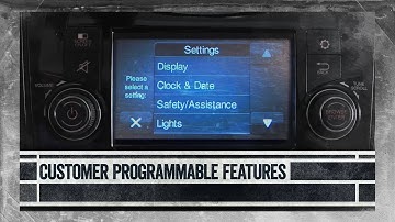 Customer Programmable Features | How To | 2019 Ram ProMaster