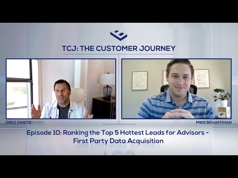 TCJ Episode 10: Ranking the Top 5 Hottest Leads for Advisors - First Party Data Acquisition