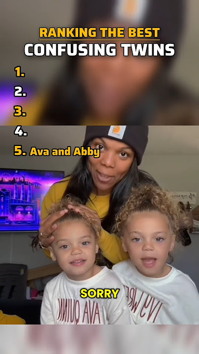 Ranking The Best Confusing Twins #ranking #twins #confusingtwins #bestmoments