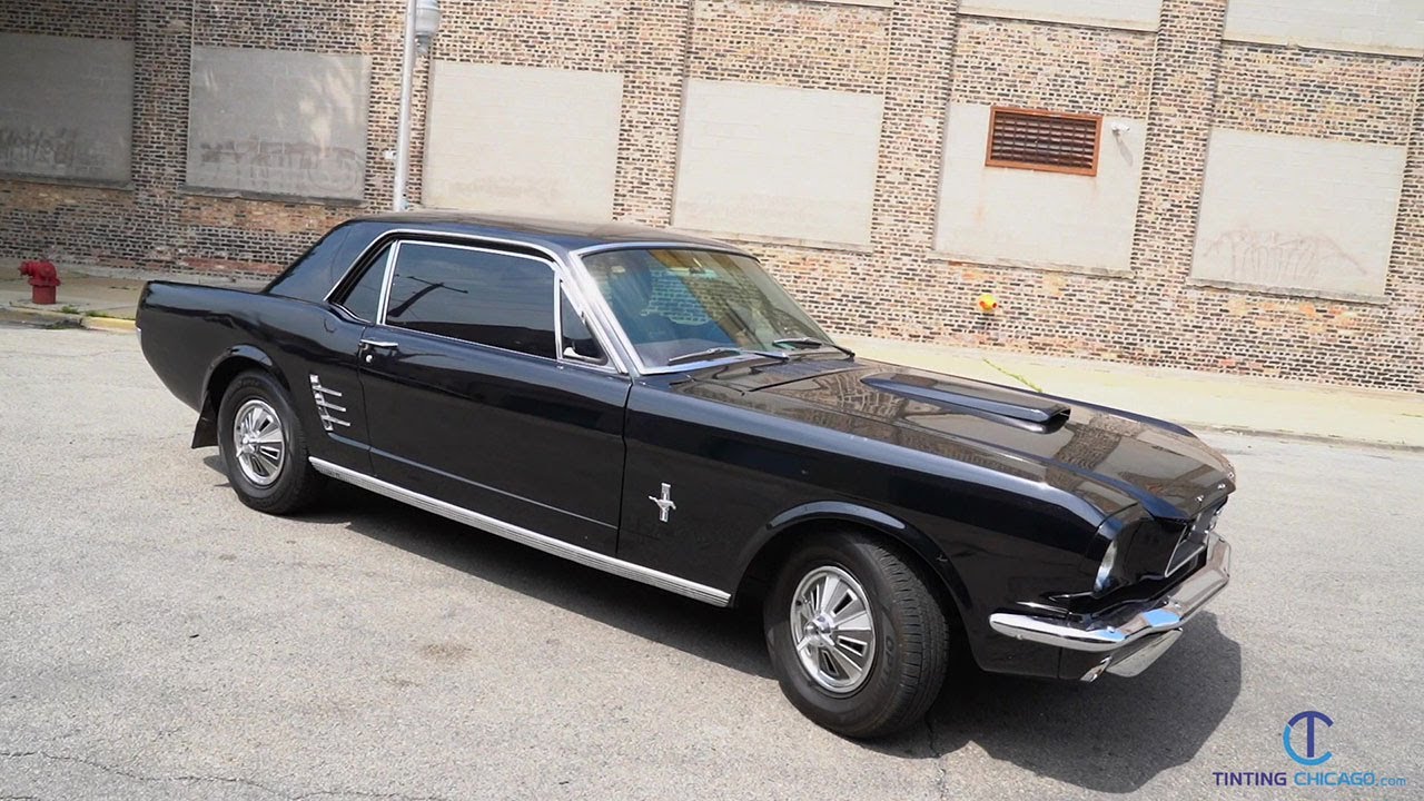Haartz Black Vinyl Soft Top With Plastic Window For Ford Mustang 1964-66 – MoreThanTops