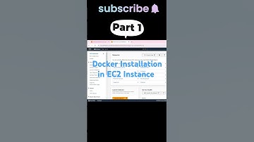 Install Docker  on Linux With Help of EC2 Instance in AWS #shorts