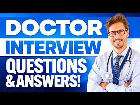 Doctor Interview Questions & Answers! (how To Pass A Doctor Or Gp Interview!)