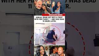 Ashlee jenae into a fight with her fiancée #shorts #news #crime #couple