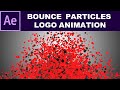 After effects tutorials  create bounce particles logo animation  2020  media onoff