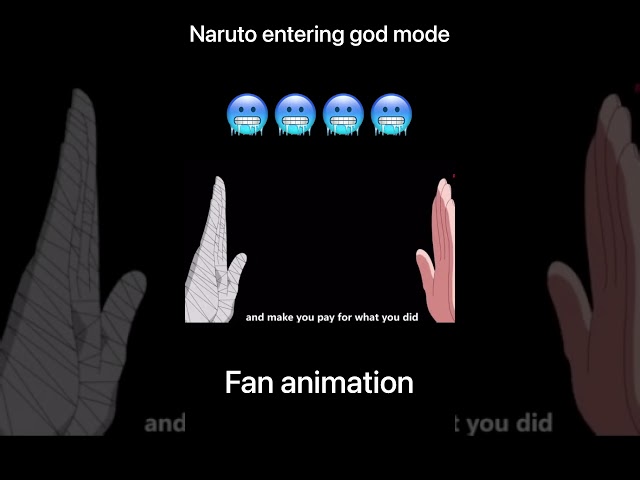 Naruto entering god mode class=