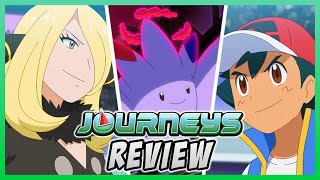 ASH VS CYNTHIA II | DYNAMAX TOGEKISS! | Pokemon Journeys Episode 124 Review