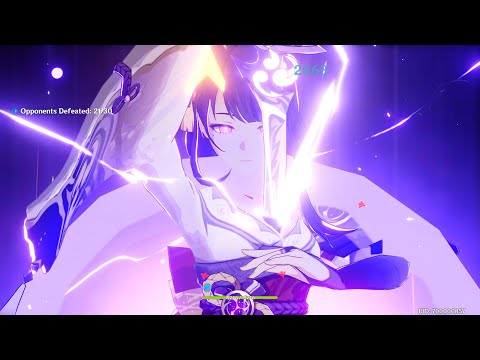 Genshin Impact - Baal (Raiden Shogun) Gameplay (Trial)