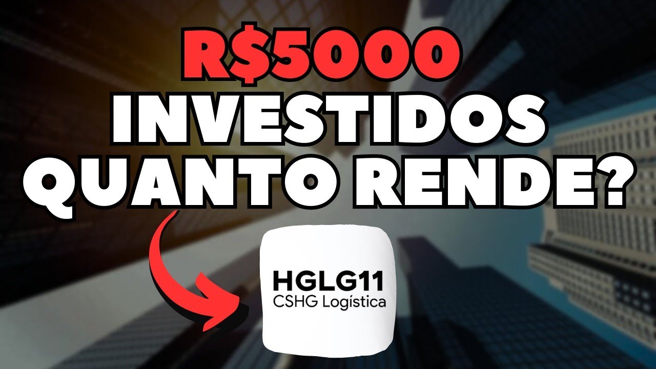 HGLG11 - Quanto rende ao mês R$ 20 mil investidos? Vale a pena