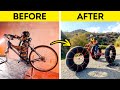 DIY Bike-To-Off-Road And Camper Van