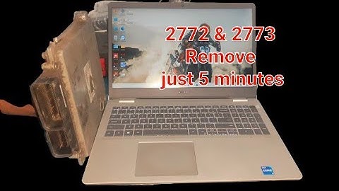 Cummins Inc  calibration through 2772 &2773 fault code remove