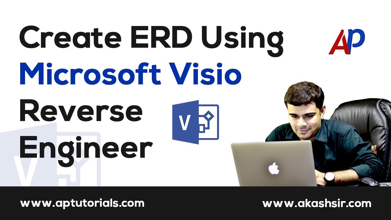 Create ERD Using Microsoft Visio Reverse Engineer - YouTube