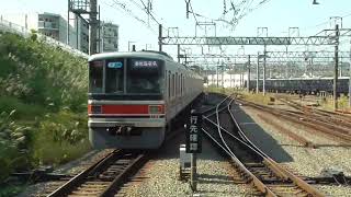 東急3000系　かしわ台駅発車