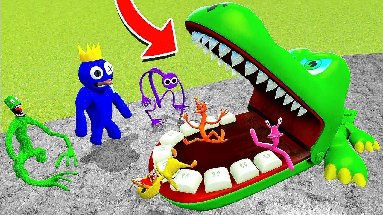 ЭКСТРЕМАЛЬНЫЙ КРОКОДИЛ ДАНТИСТ ВЫБИРАЕТ РАДУЖНЫХ ДРУЗЕЙ В ГАРРИС МОД ...