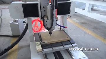 Mini cnc router 3030 engraving on wood