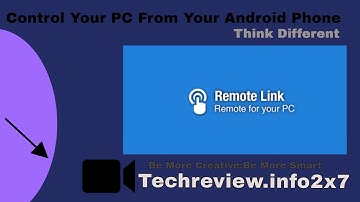 Control your pc from your Android phone (Remote link)