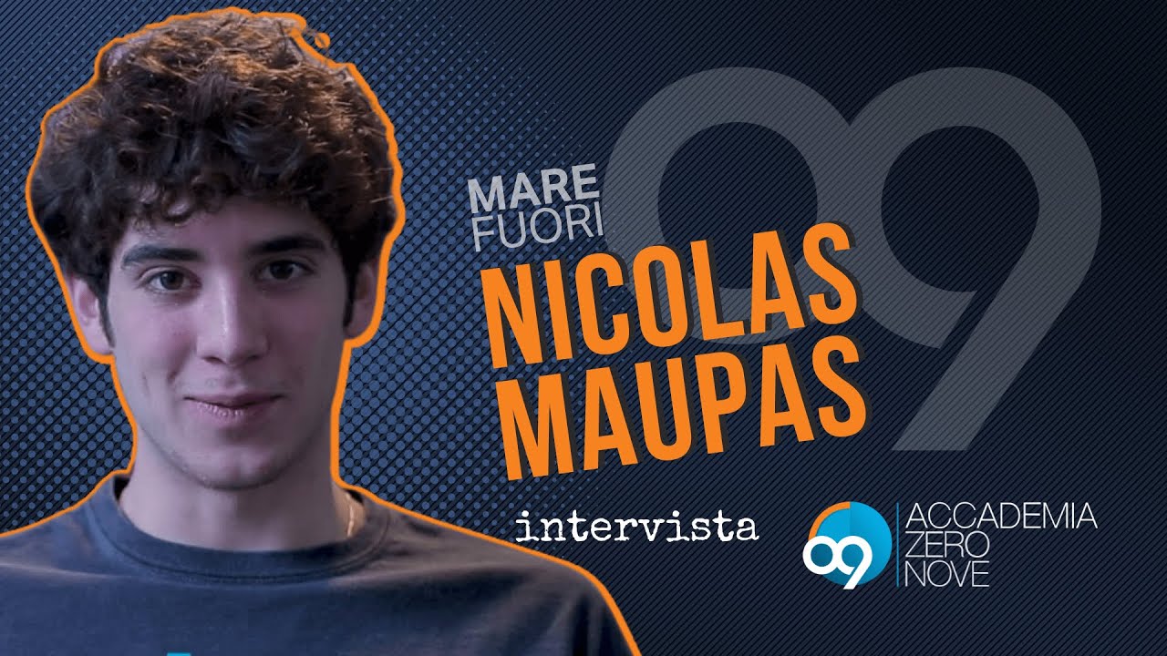 Nicolas Maupas - Attore in "Mare Fuori" - Intervista in Accademia09