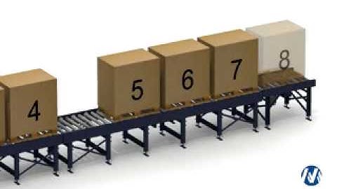 Roller conveyor for pallets | Mecalux UK