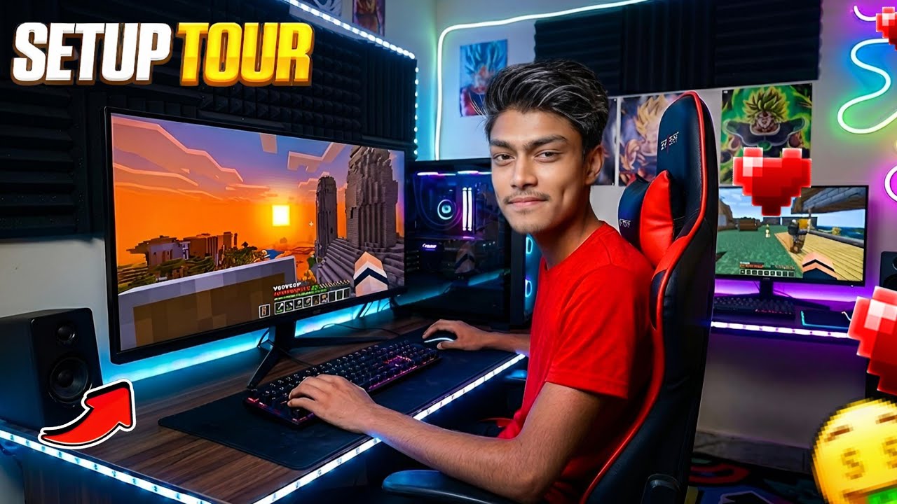 MY NEW GAMING SETUP FINALLY 2026 🔥 - YouTube