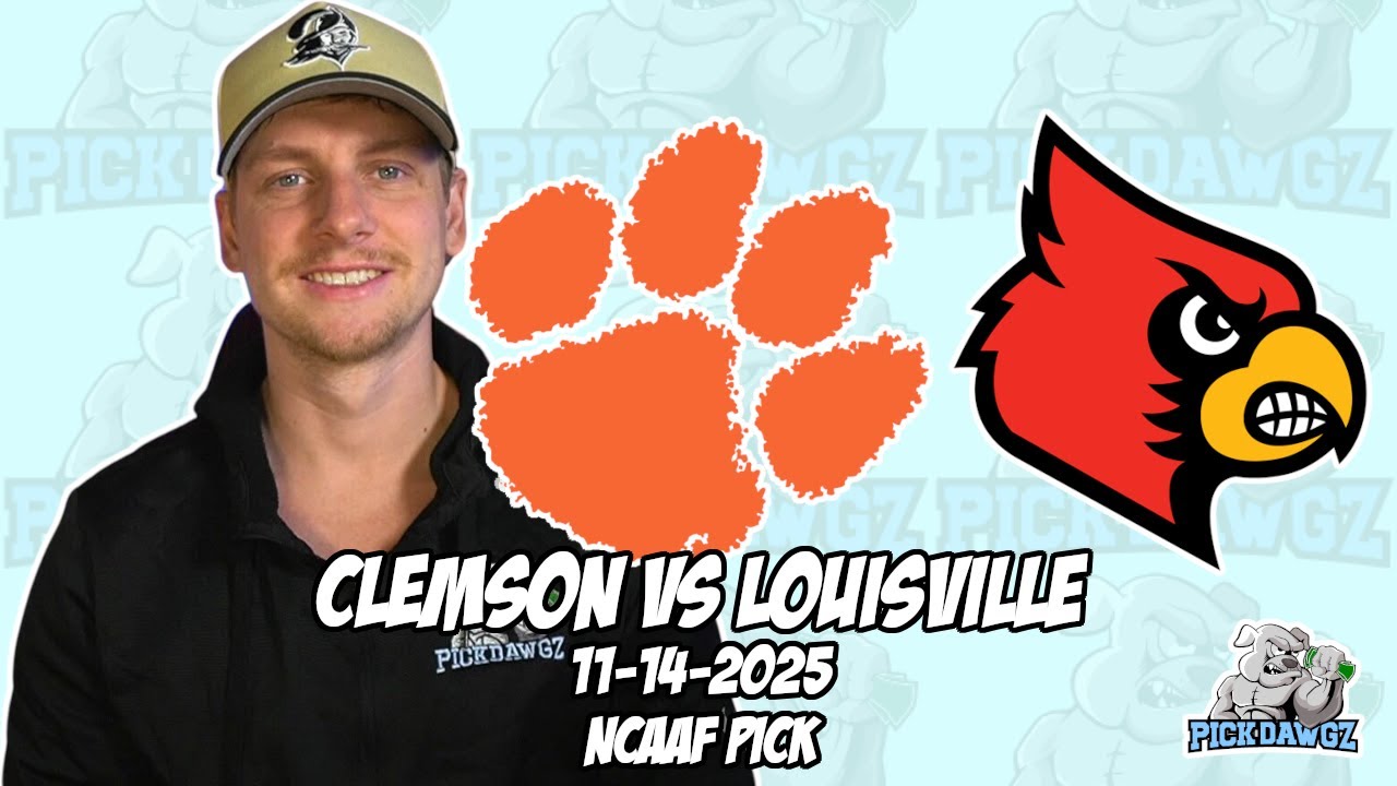 Прогнозы и прогнозы на студенческий футбольный матч «Клемсон» — «Луисвилл» 14.11.25 | Неделя 12 N...