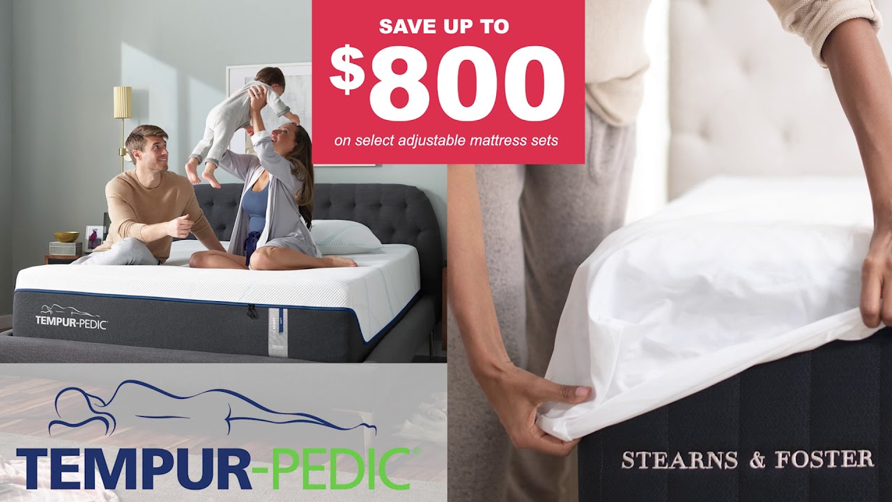 MurMaid Mattress Memorial Day Sale on Stearns & Foster, TempurPedic