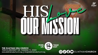 Eliathah Worship Experience - 'HIS LOVE OUR MISSION' - March 14th, 2026