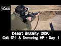 Colt SP1 &amp; Browning HP - DB2020 - Day 1 - RETRO