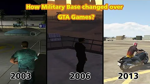 ARMY BASES in GTA GAMES (Evolution)