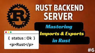 Celebrity Mastering Imports & Exports in Rust | Organize Functions Across Files Like a Pro! #006 Profile
