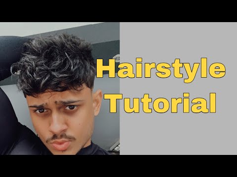 Video: 3 moduri simple de a stiliza părul drept de bărbați