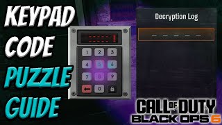 How to Find the Secret Passage Keypad Code | Call of Duty Black Ops 6