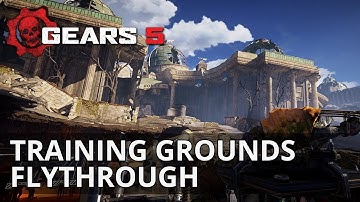 Gears 5 - Multiplayer Map: Training Grounds Flythrough (House of Sovereign - Jacinto