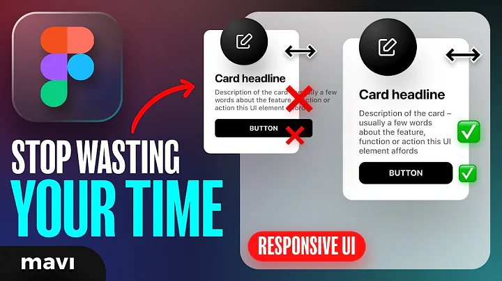 How To Design RESPONSIVE UIs With AUTO LAYOUT and Fill Container (Figma Tutorial)